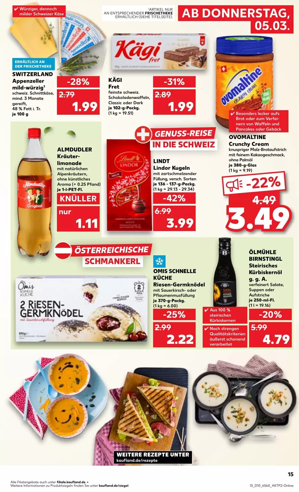 Kaufland Prospekt (ab 04.03.2026) zum Blättern - Seite 15