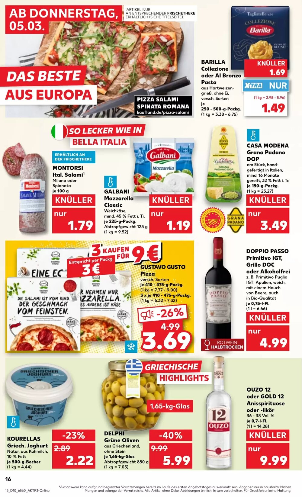 Kaufland Prospekt (ab 04.03.2026) zum Blättern - Seite 16