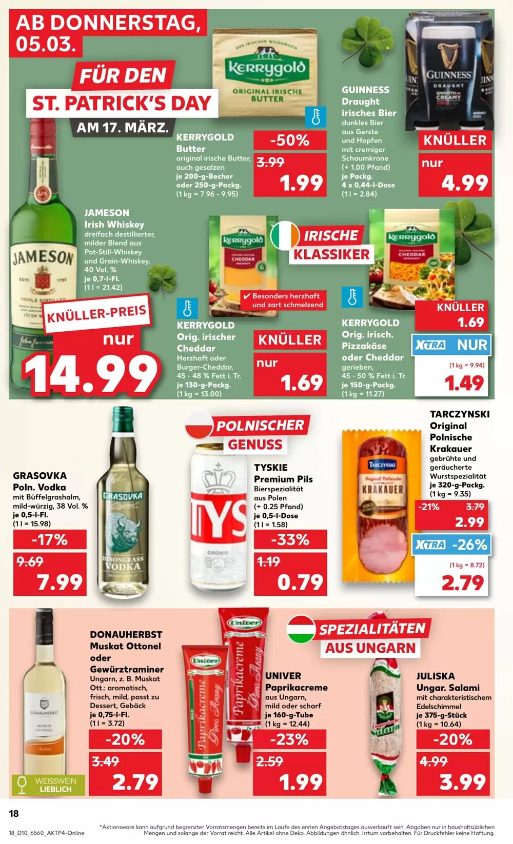 Kaufland Prospekt (ab 04.03.2026) zum Blättern - Seite 18