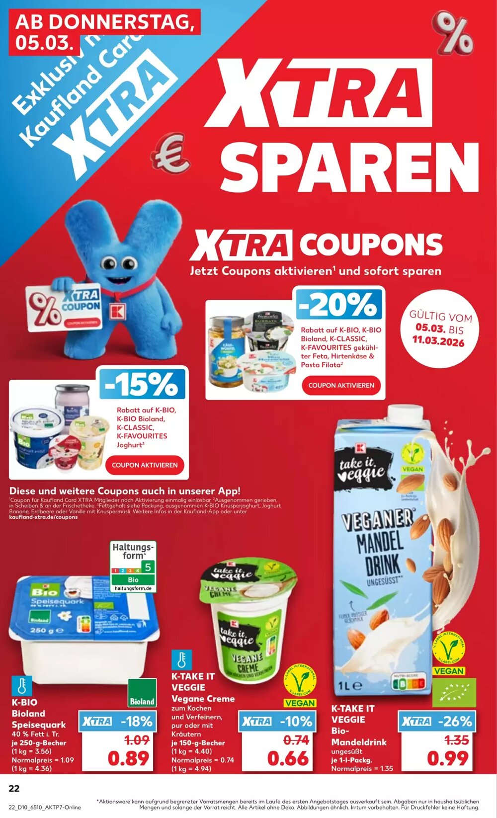 Kaufland Prospekt (ab 04.03.2026) zum Blättern - Seite 22