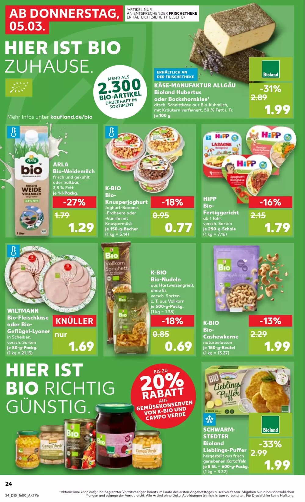 Kaufland Prospekt (ab 04.03.2026) zum Blättern - Seite 24