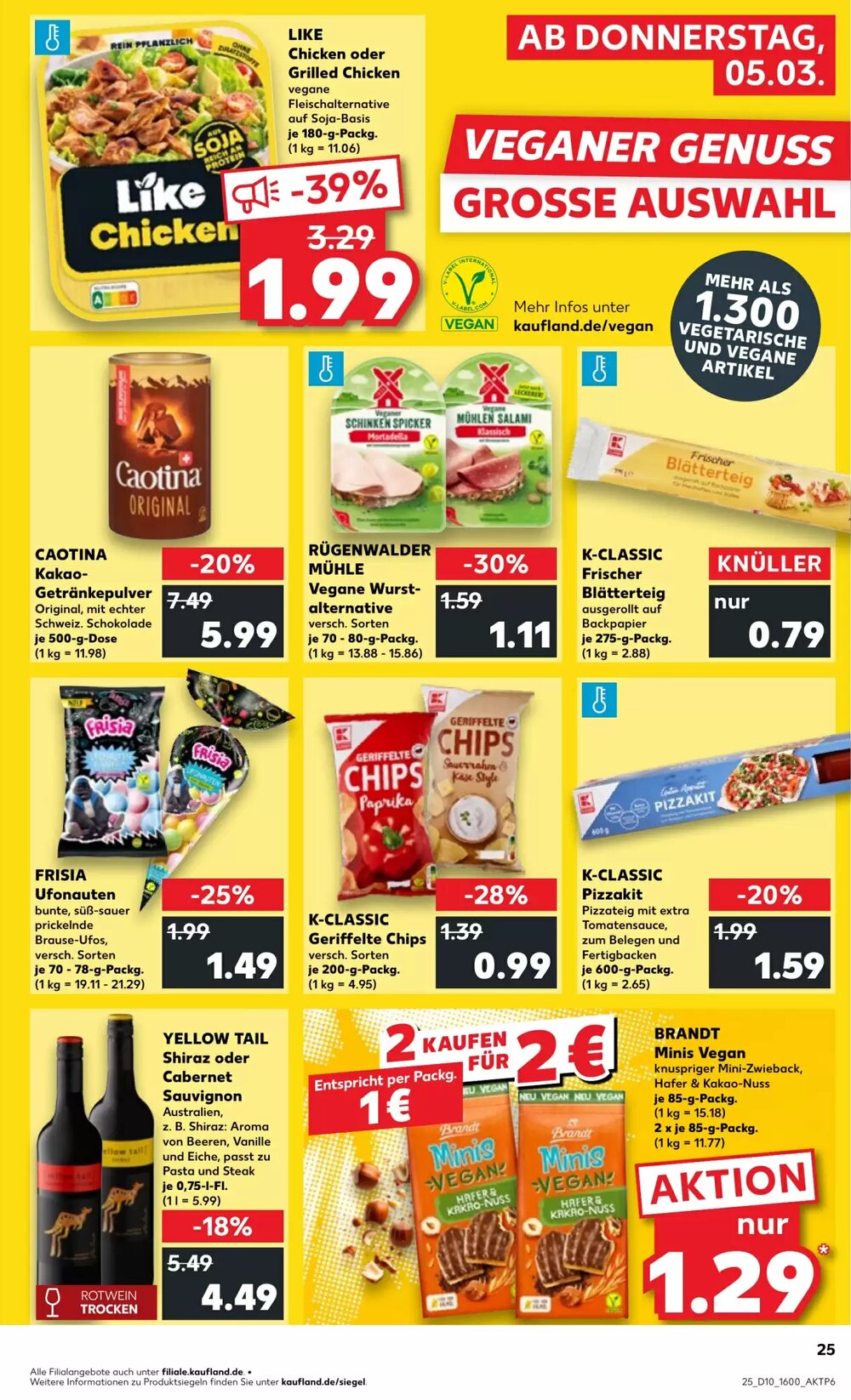 Kaufland Prospekt (ab 04.03.2026) zum Blättern - Seite 25