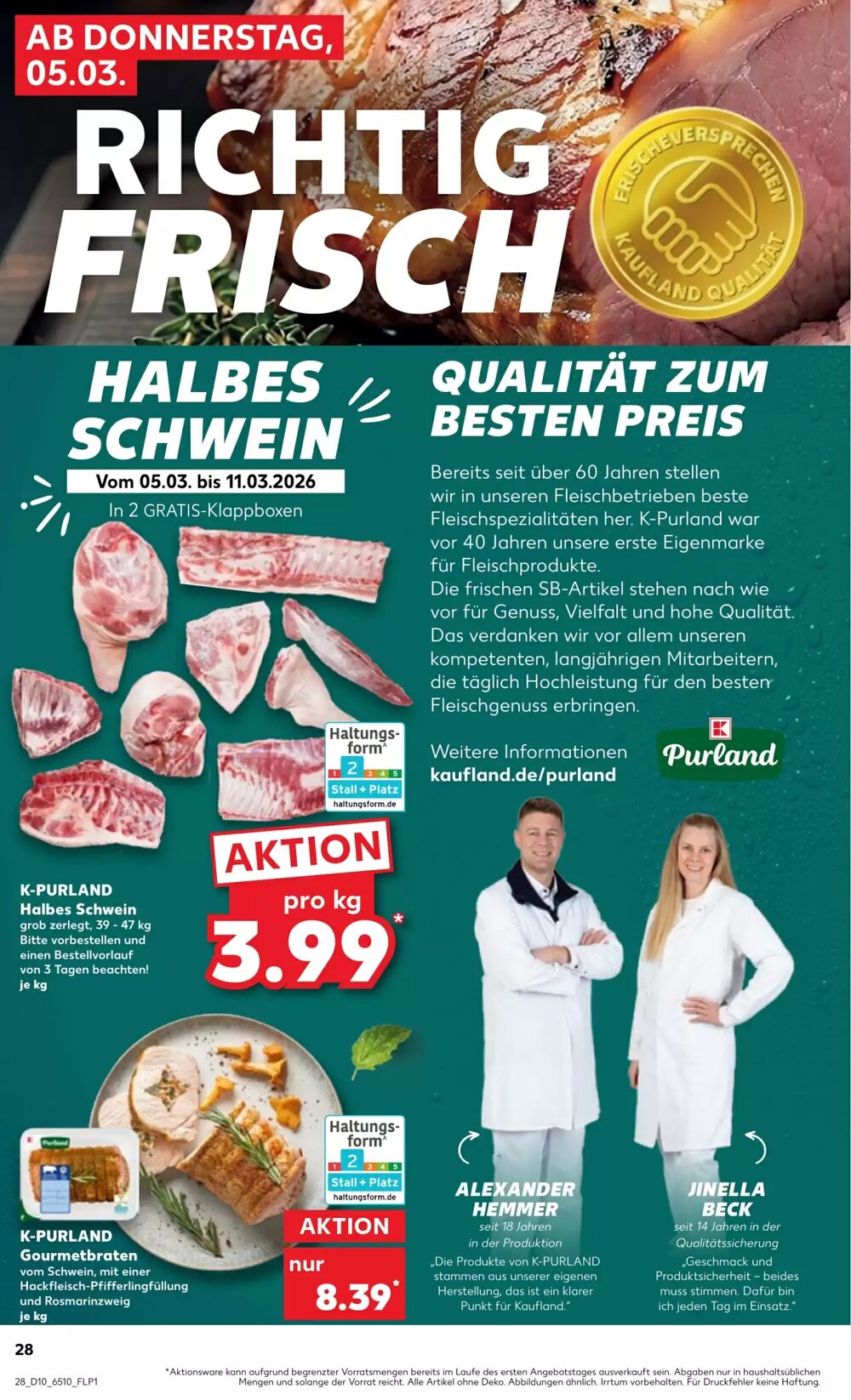 Kaufland Prospekt (ab 04.03.2026) zum Blättern - Seite 28