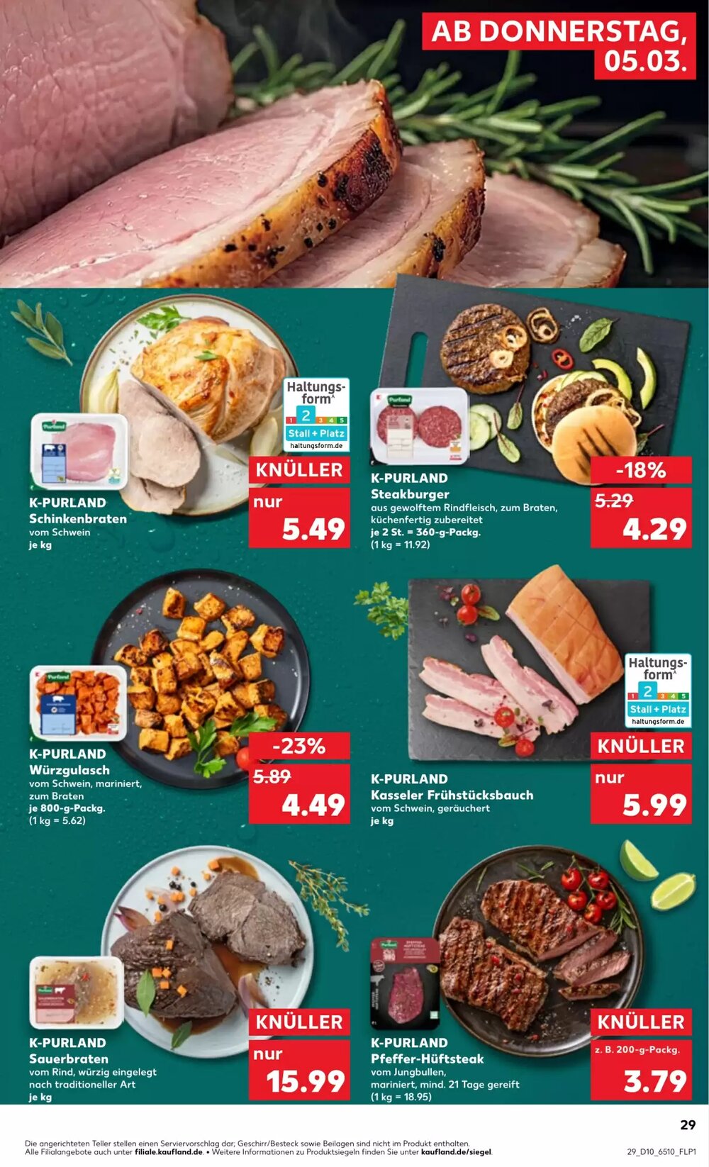 Kaufland Prospekt (ab 04.03.2026) zum Blättern - Seite 29