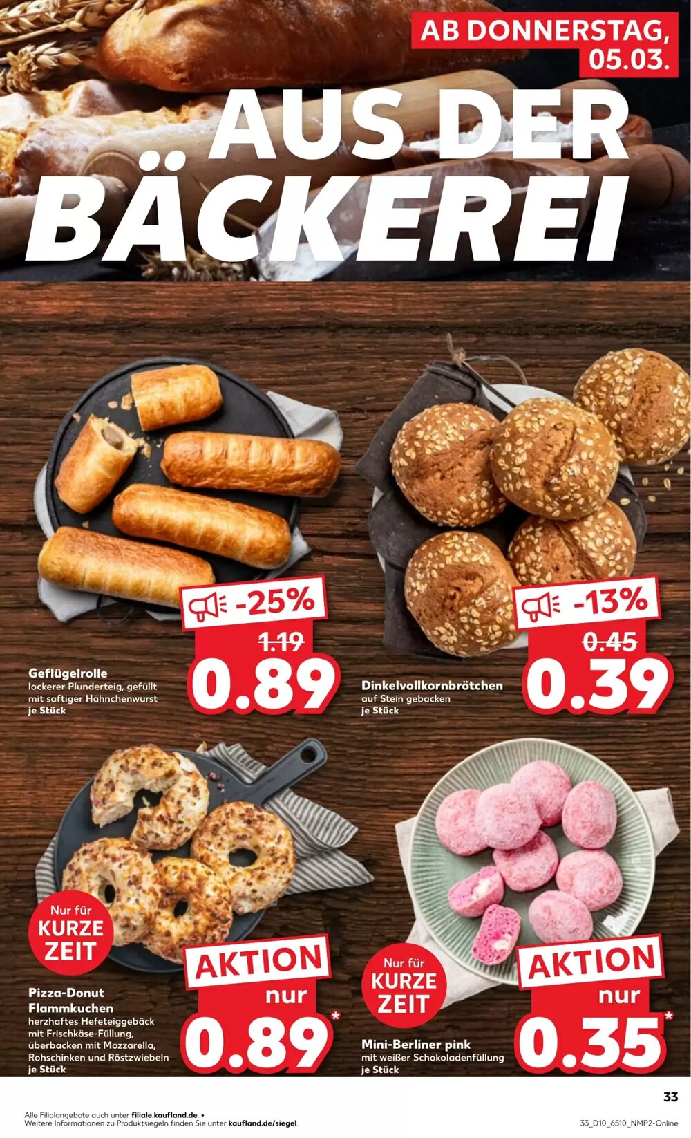Kaufland Prospekt (ab 04.03.2026) zum Blättern - Seite 33