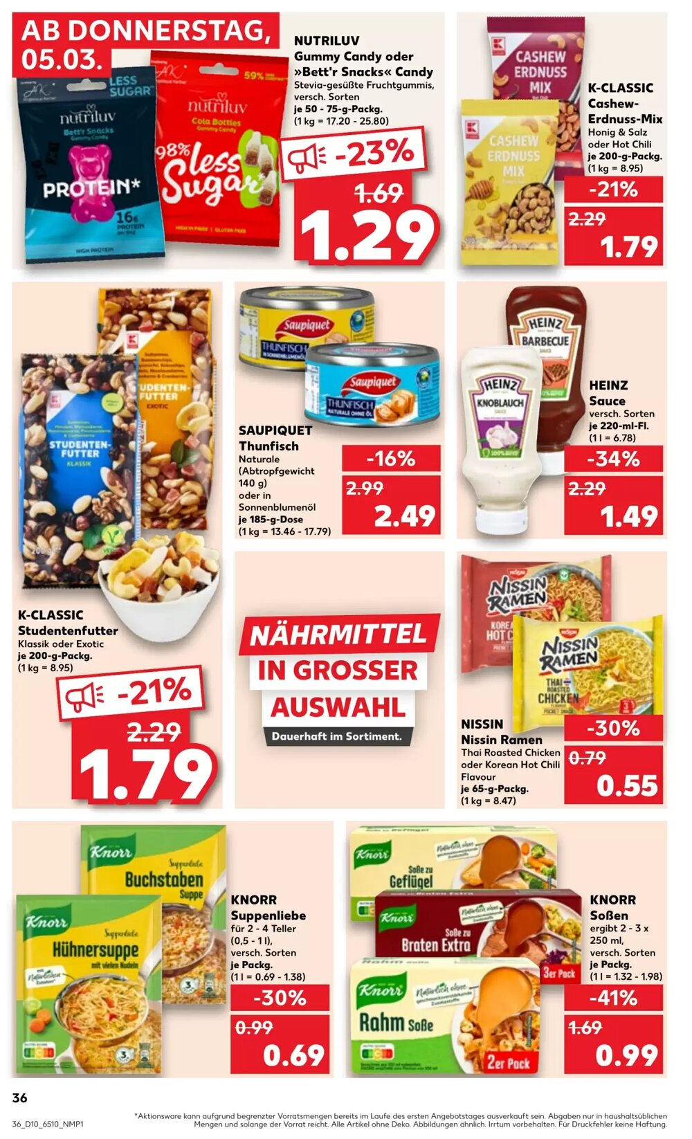 Kaufland Prospekt (ab 04.03.2026) zum Blättern - Seite 36