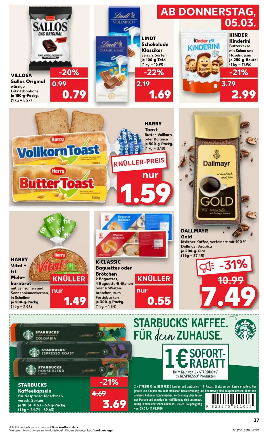 Kaufland Prospekt (ab 04.03.2026) zum Blättern - Seite 37