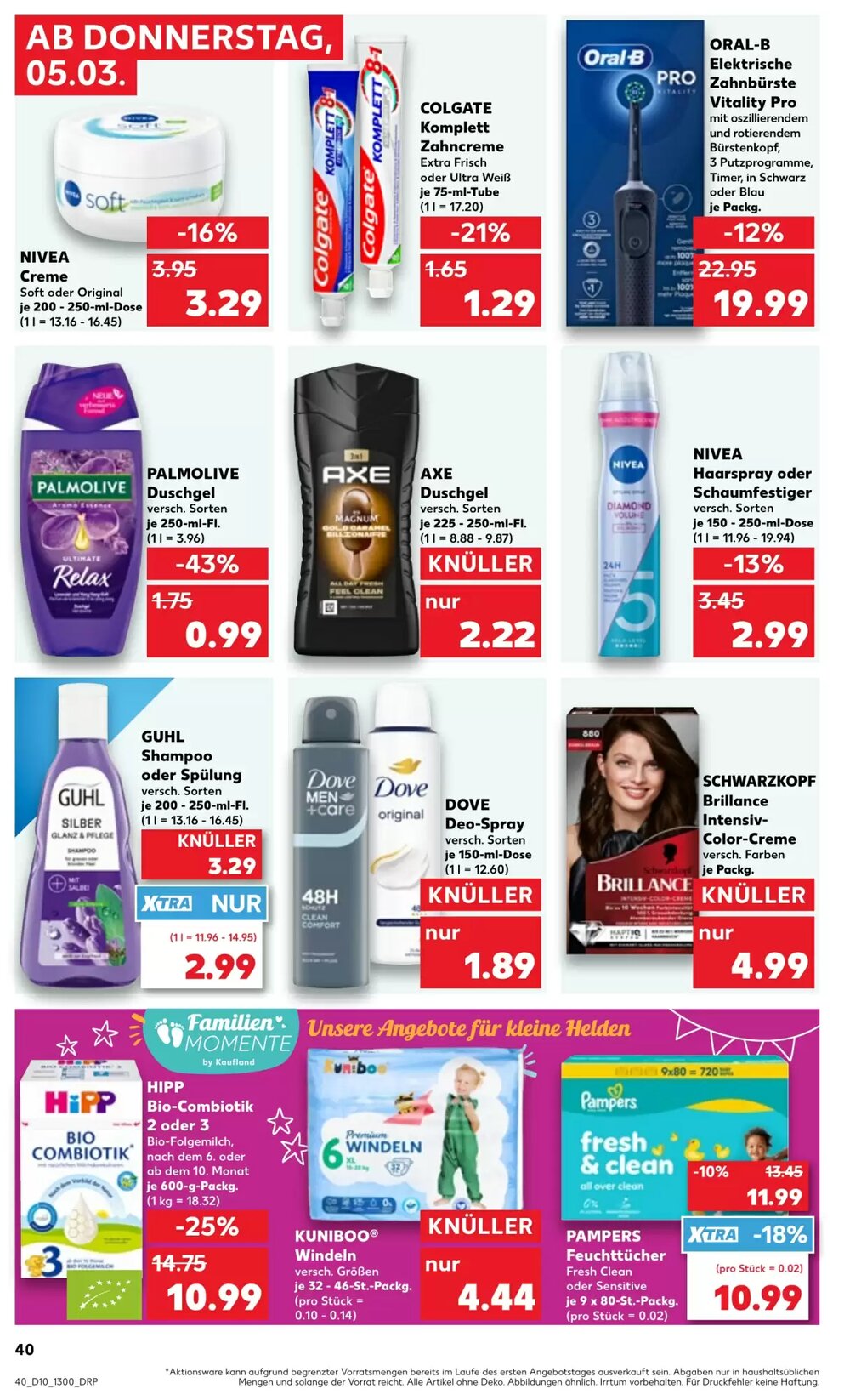 Kaufland Prospekt (ab 04.03.2026) zum Blättern - Seite 40