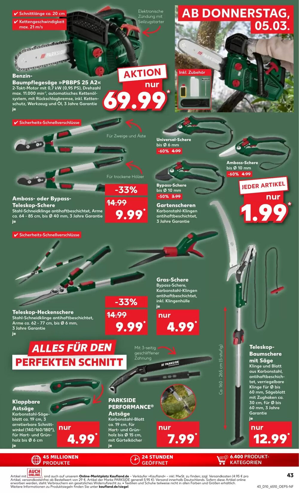 Kaufland Prospekt (ab 04.03.2026) zum Blättern - Seite 43