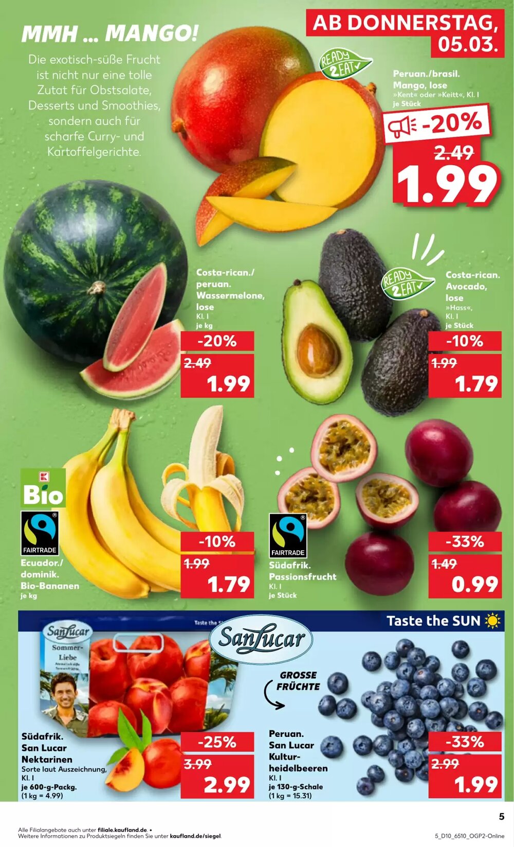 Kaufland Prospekt (ab 04.03.2026) zum Blättern - Seite 5