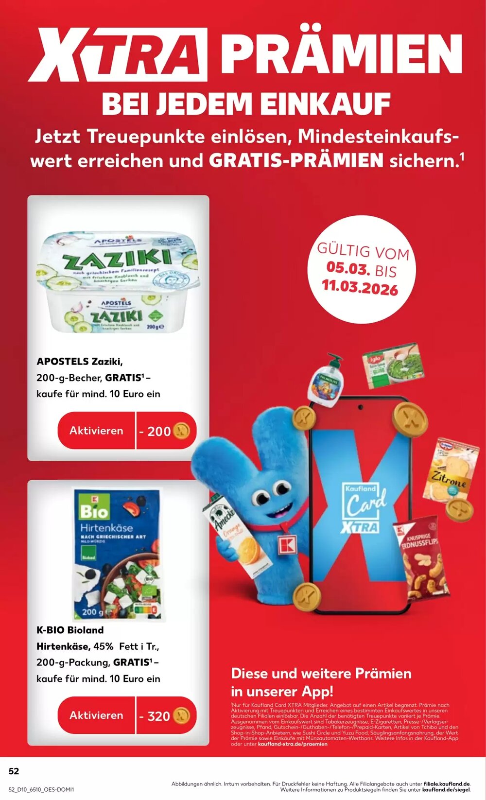 Kaufland Prospekt (ab 04.03.2026) zum Blättern - Seite 52