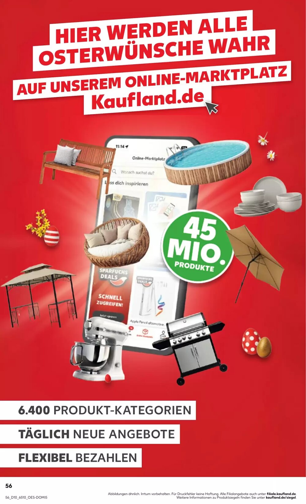 Kaufland Prospekt (ab 04.03.2026) zum Blättern - Seite 56
