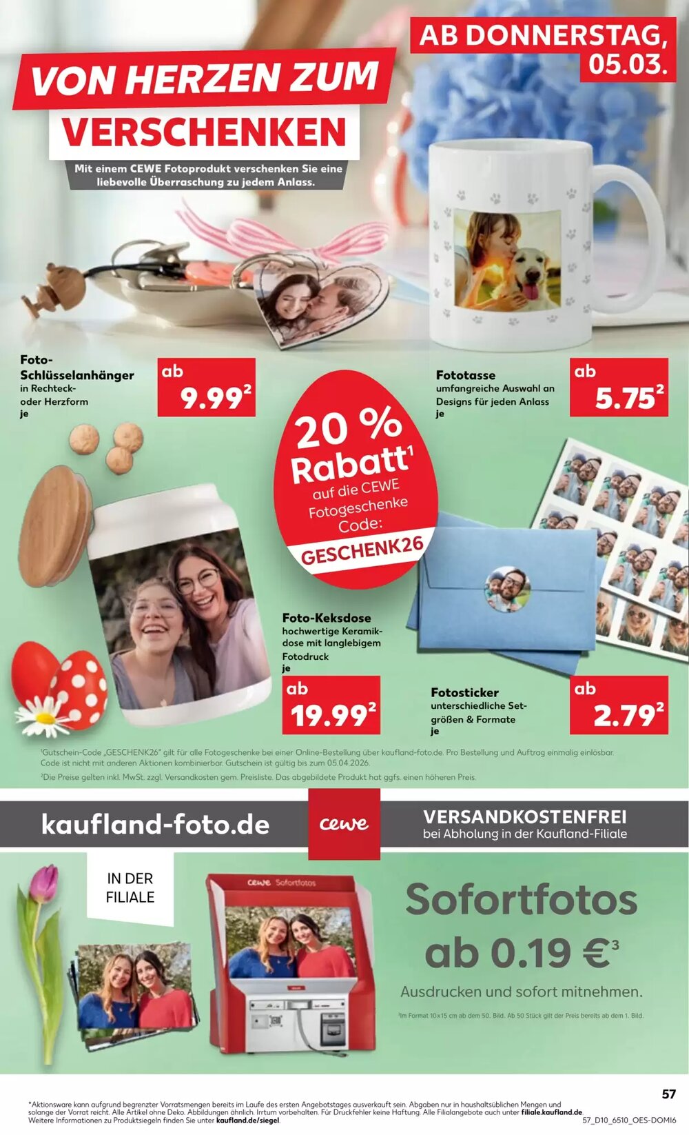 Kaufland Prospekt (ab 04.03.2026) zum Blättern - Seite 57