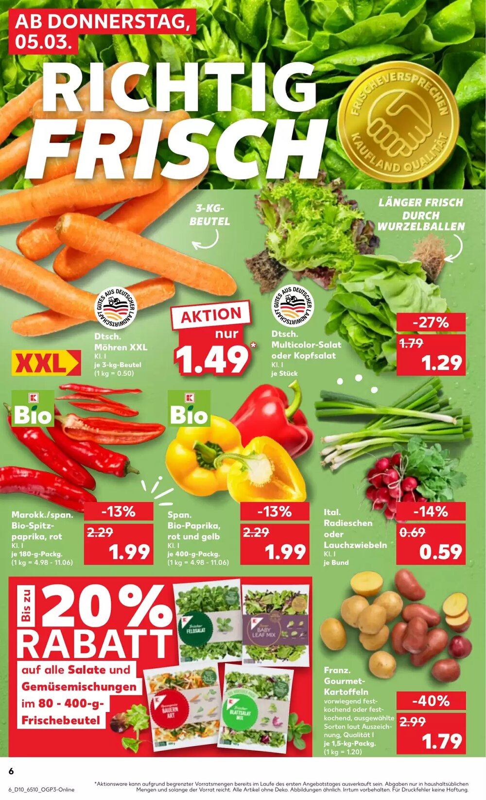 Kaufland Prospekt (ab 04.03.2026) zum Blättern - Seite 6