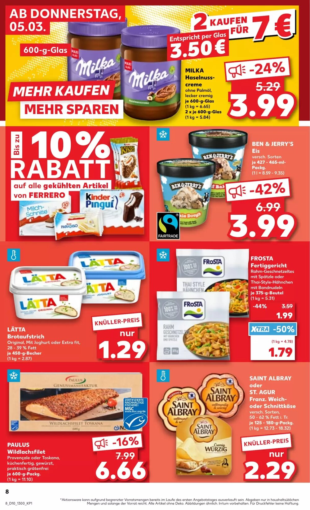 Kaufland Prospekt (ab 04.03.2026) zum Blättern - Seite 8
