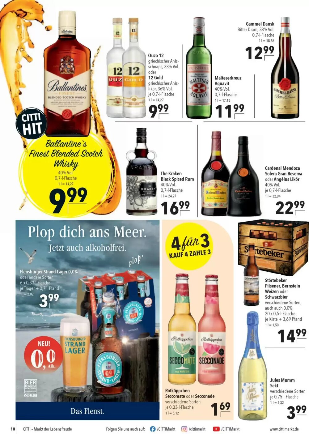 CITTI Markt Prospekt (ab 04.03.2026) zum Blättern - Seite 10