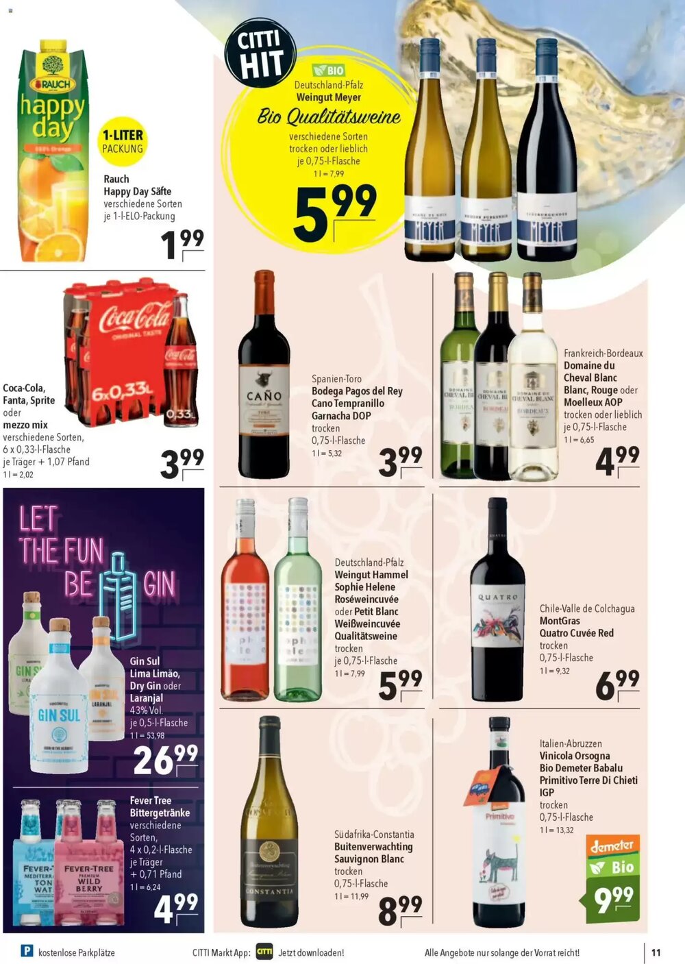 CITTI Markt Prospekt (ab 04.03.2026) zum Blättern - Seite 11