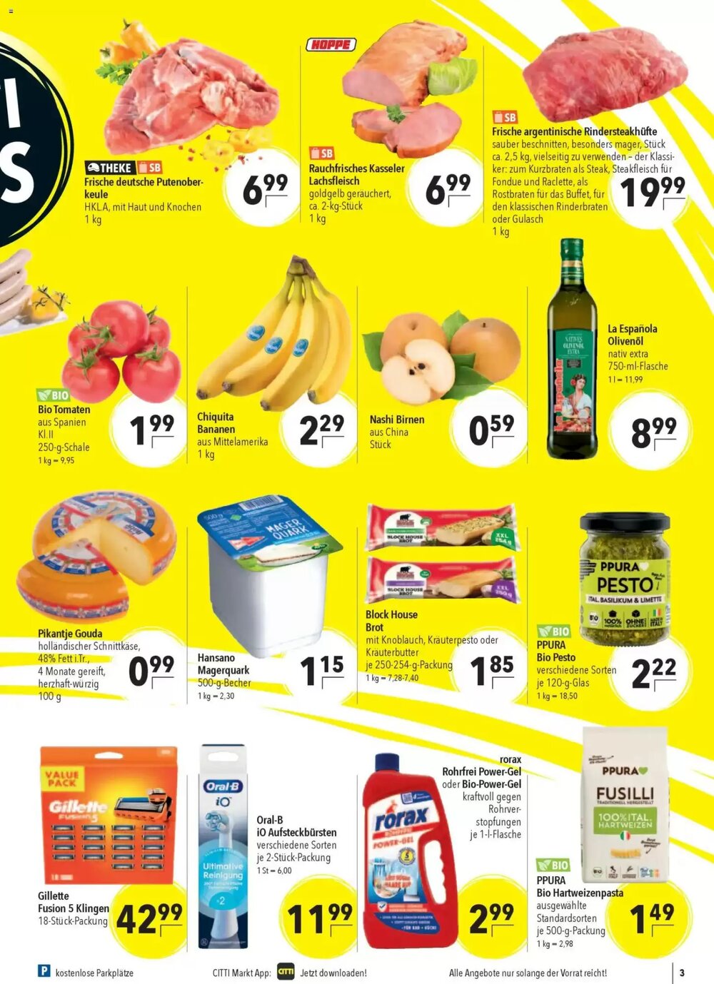 CITTI Markt Prospekt (ab 04.03.2026) zum Blättern - Seite 3