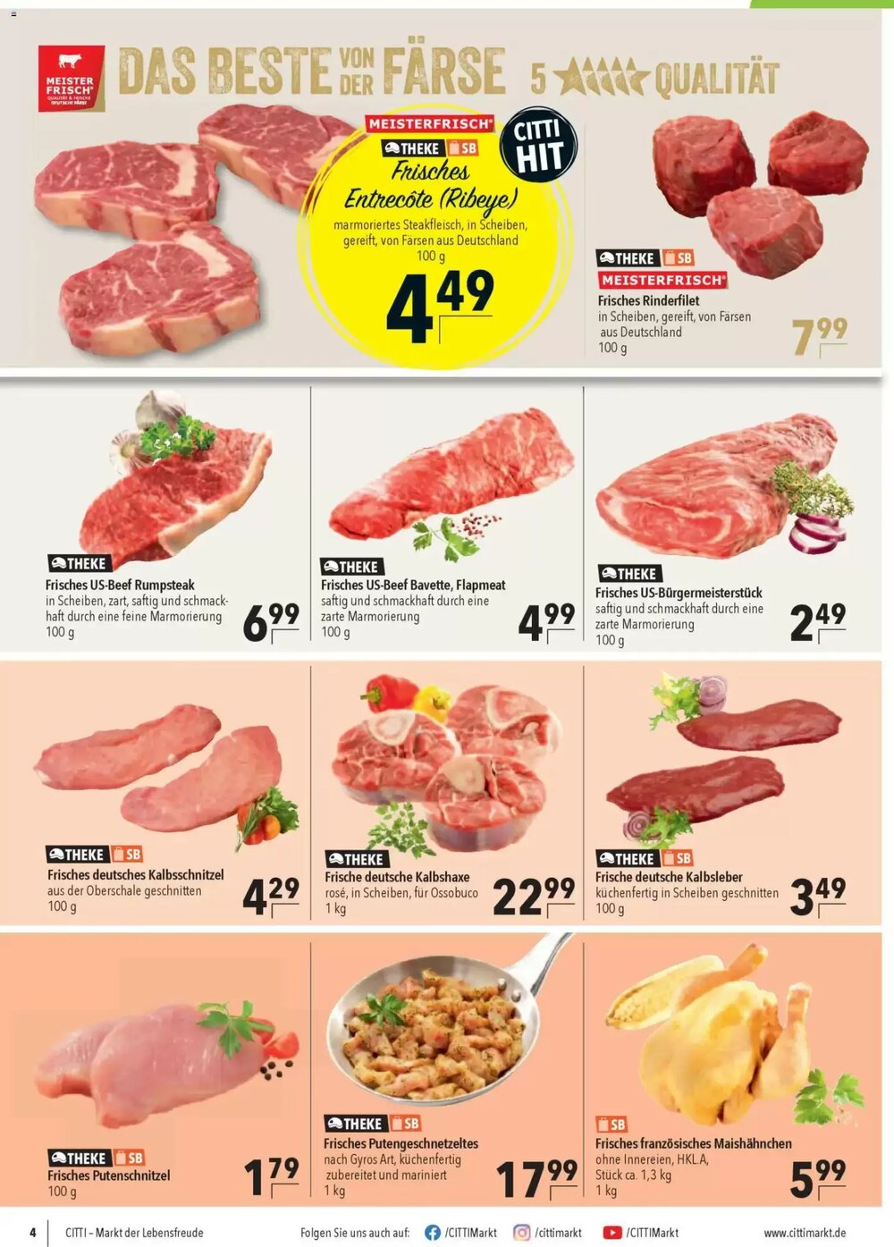 CITTI Markt Prospekt (ab 04.03.2026) zum Blättern - Seite 4