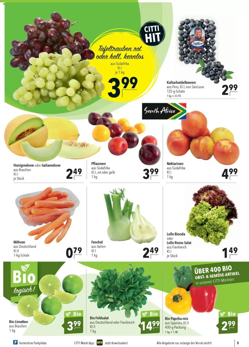 CITTI Markt Prospekt (ab 04.03.2026) zum Blättern - Seite 5