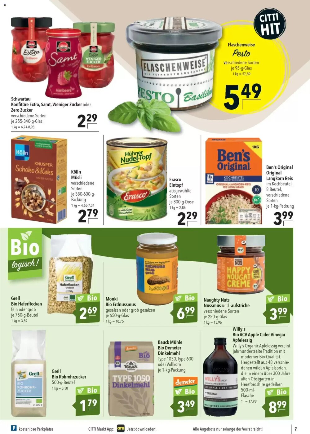 CITTI Markt Prospekt (ab 04.03.2026) zum Blättern - Seite 7