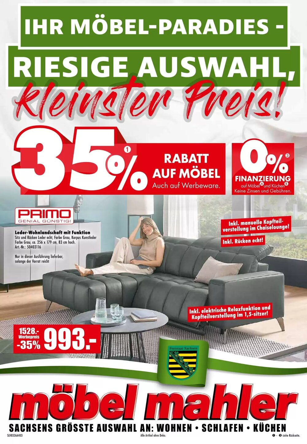 Möbel Mahler Prospekt (ab 04.03.2026) zum Blättern - Seite 1