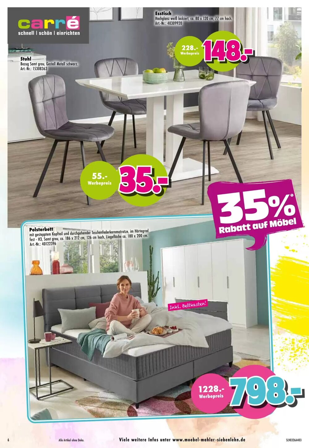 Möbel Mahler Prospekt (ab 04.03.2026) zum Blättern - Seite 6