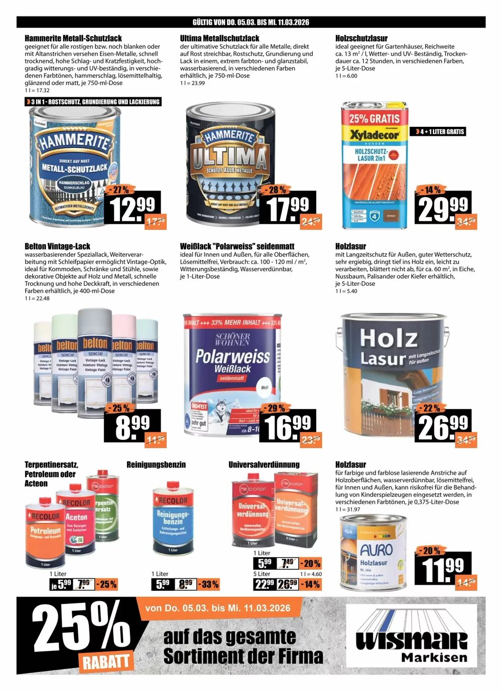 V Baumarkt Prospekt (ab 05.03.2026) zum Blättern - Seite 3