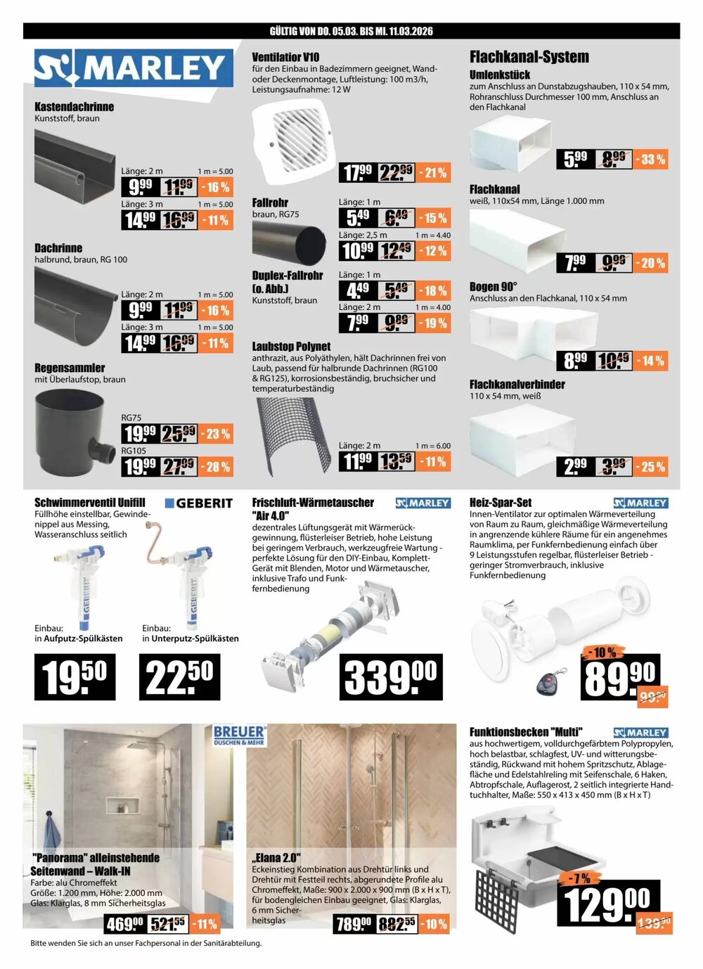 V Baumarkt Prospekt (ab 05.03.2026) zum Blättern - Seite 5