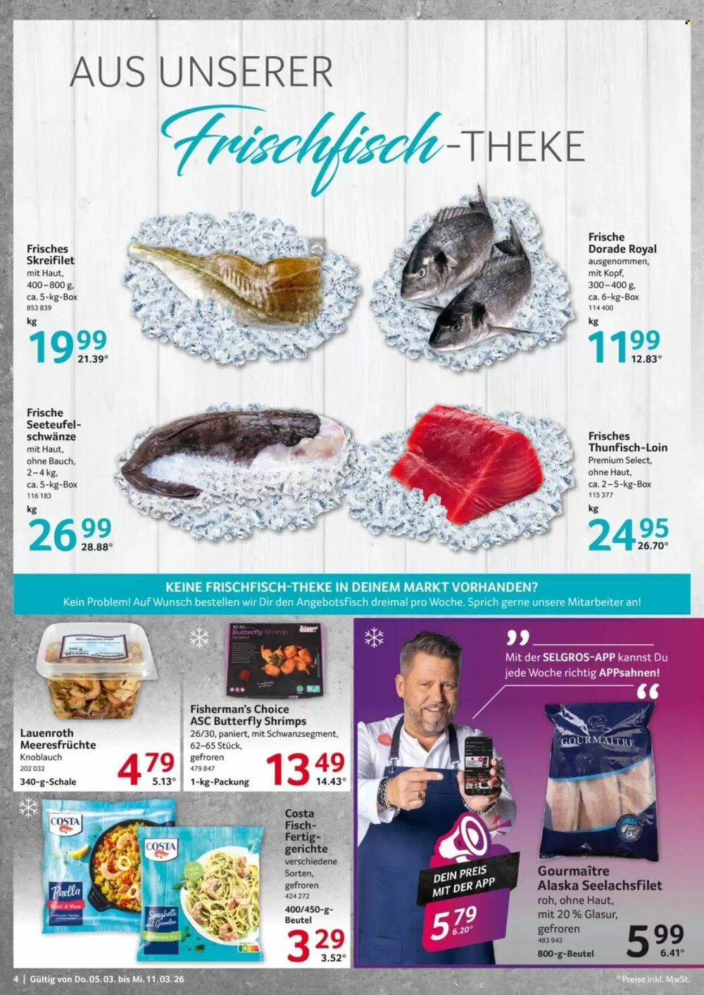 Selgros Prospekt (ab 05.03.2026) zum Blättern - Seite 4