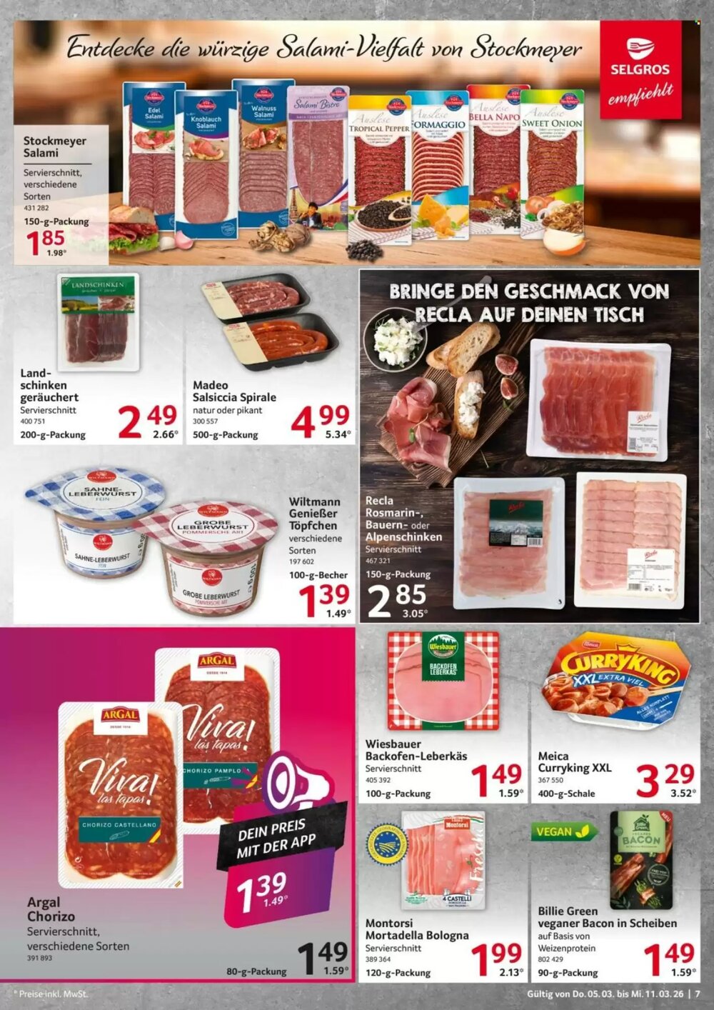 Selgros Prospekt (ab 05.03.2026) zum Blättern - Seite 7