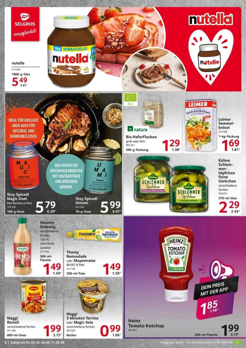 Selgros Prospekt (ab 05.03.2026) zum Blättern - Seite 8