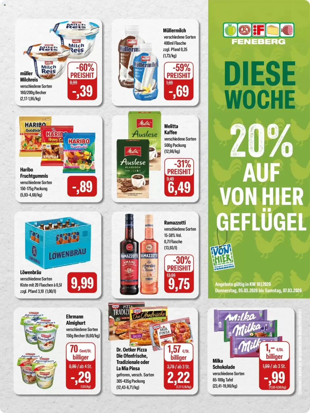 Feneberg Prospekt (ab 05.03.2026) zum Blättern - Seite 1