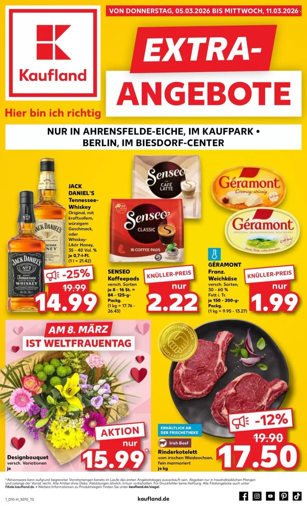 Kaufland Prospekt (ab 05.03.2026) zum Blättern - Seite 1