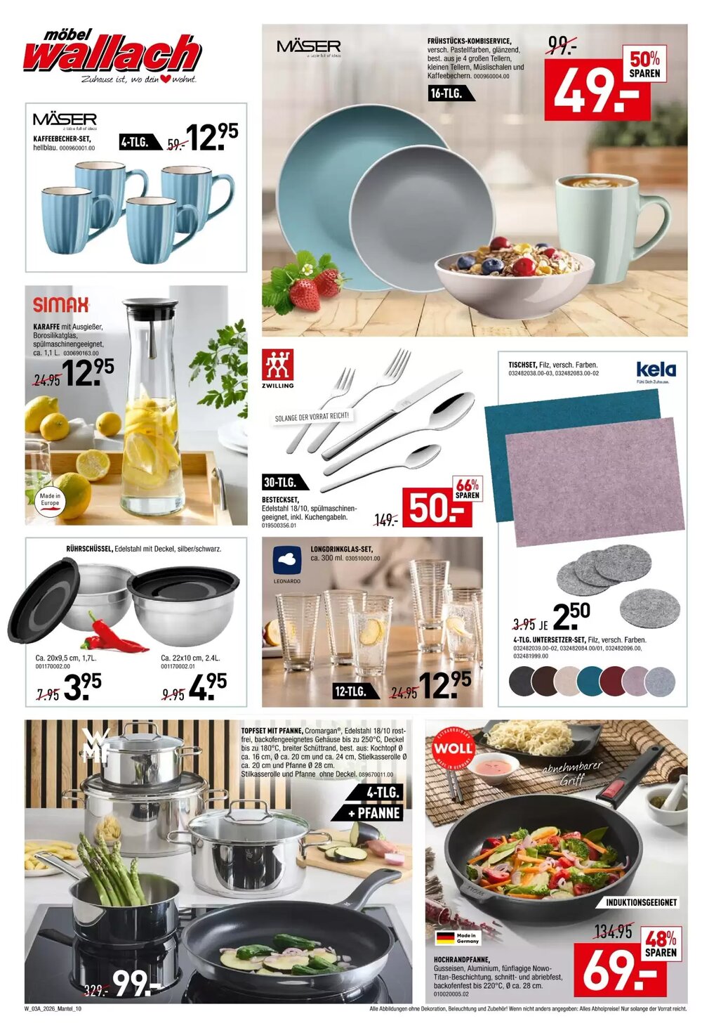 Möbel Wallach Prospekt (ab 05.03.2026) zum Blättern - Seite 10