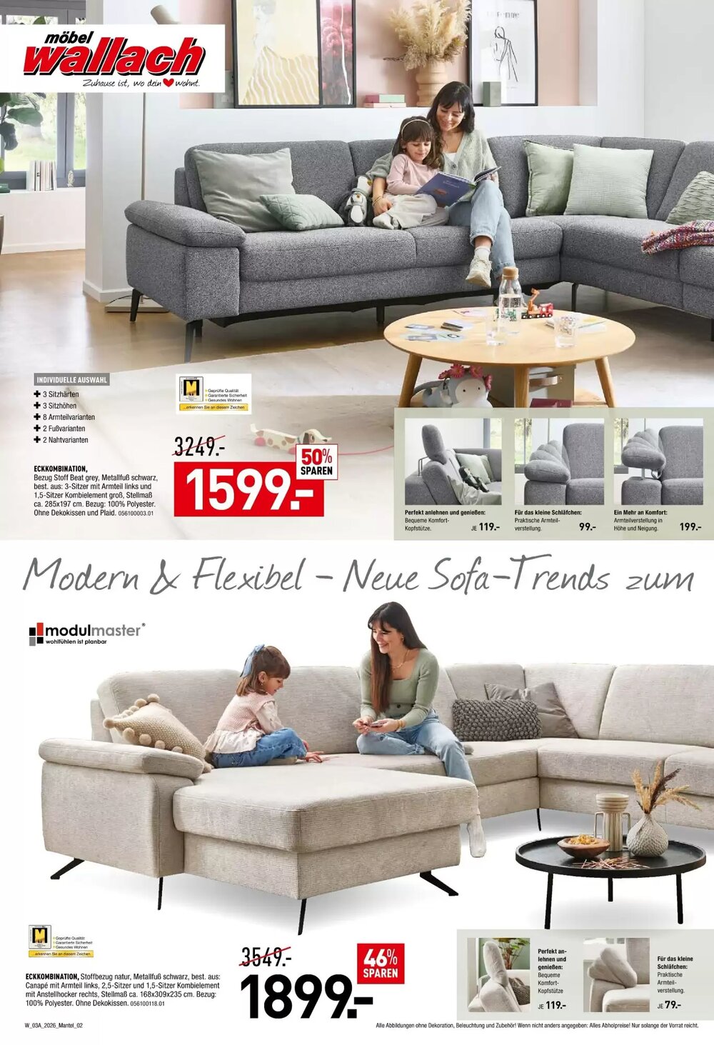 Möbel Wallach Prospekt (ab 05.03.2026) zum Blättern - Seite 2