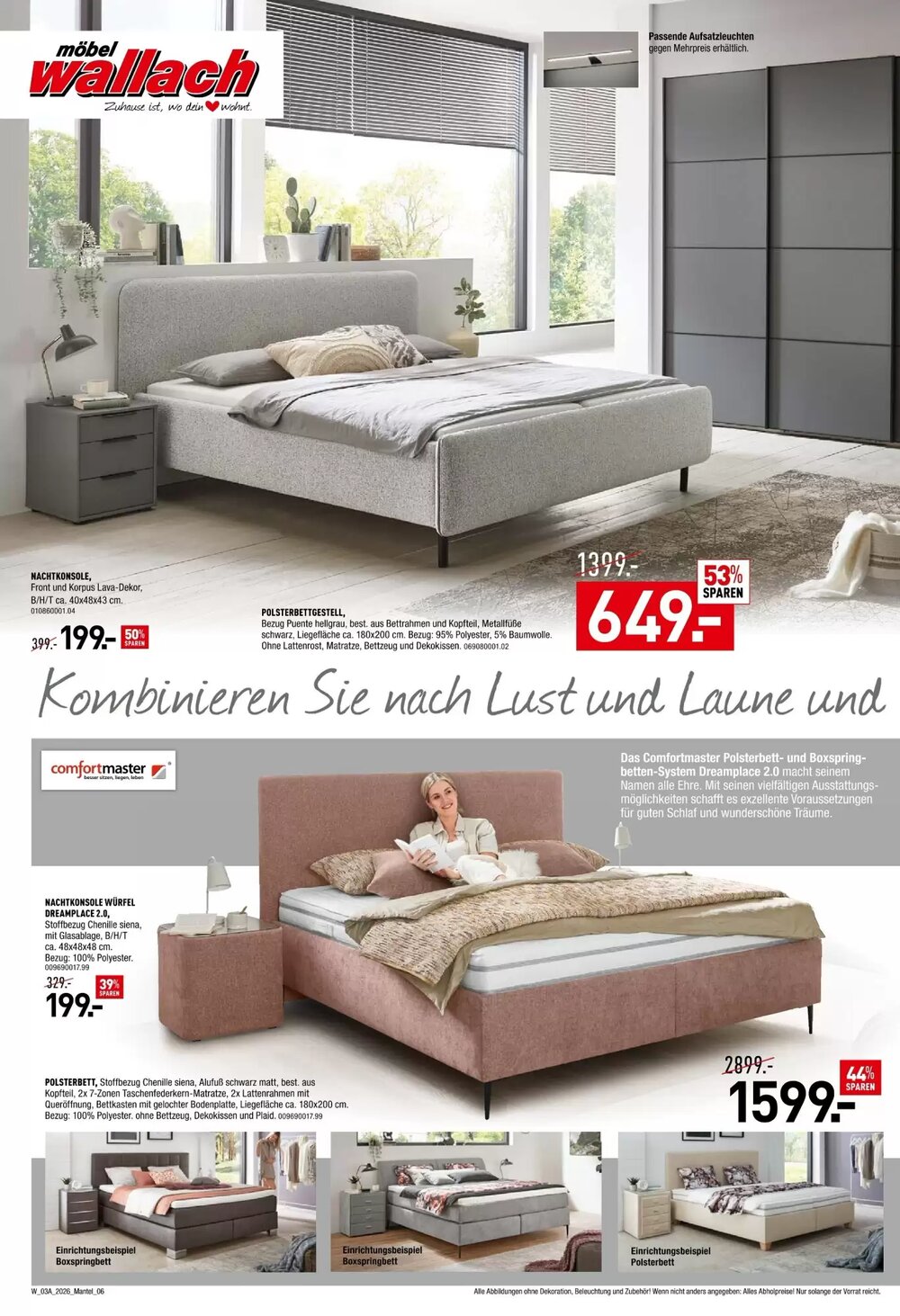 Möbel Wallach Prospekt (ab 05.03.2026) zum Blättern - Seite 6