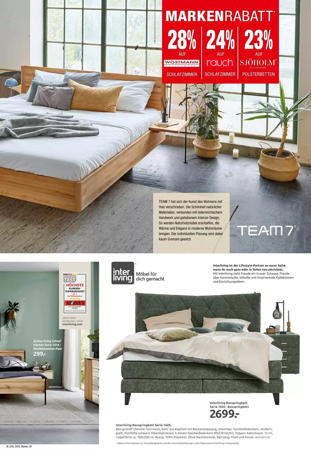 Möbel Wallach Prospekt (ab 05.03.2026) zum Blättern - Seite 9