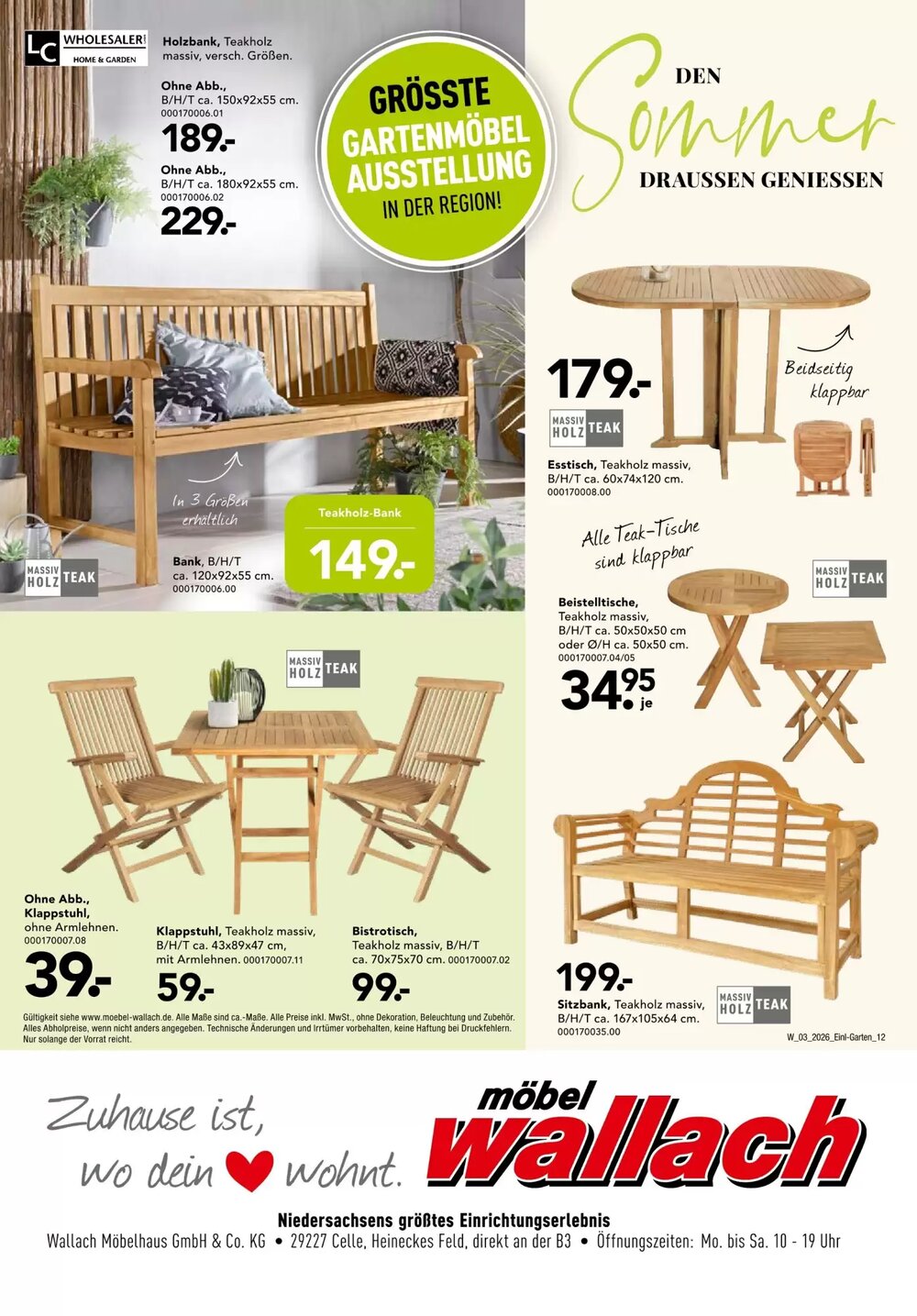 Möbel Wallach Prospekt (ab 05.03.2026) zum Blättern - Seite 12
