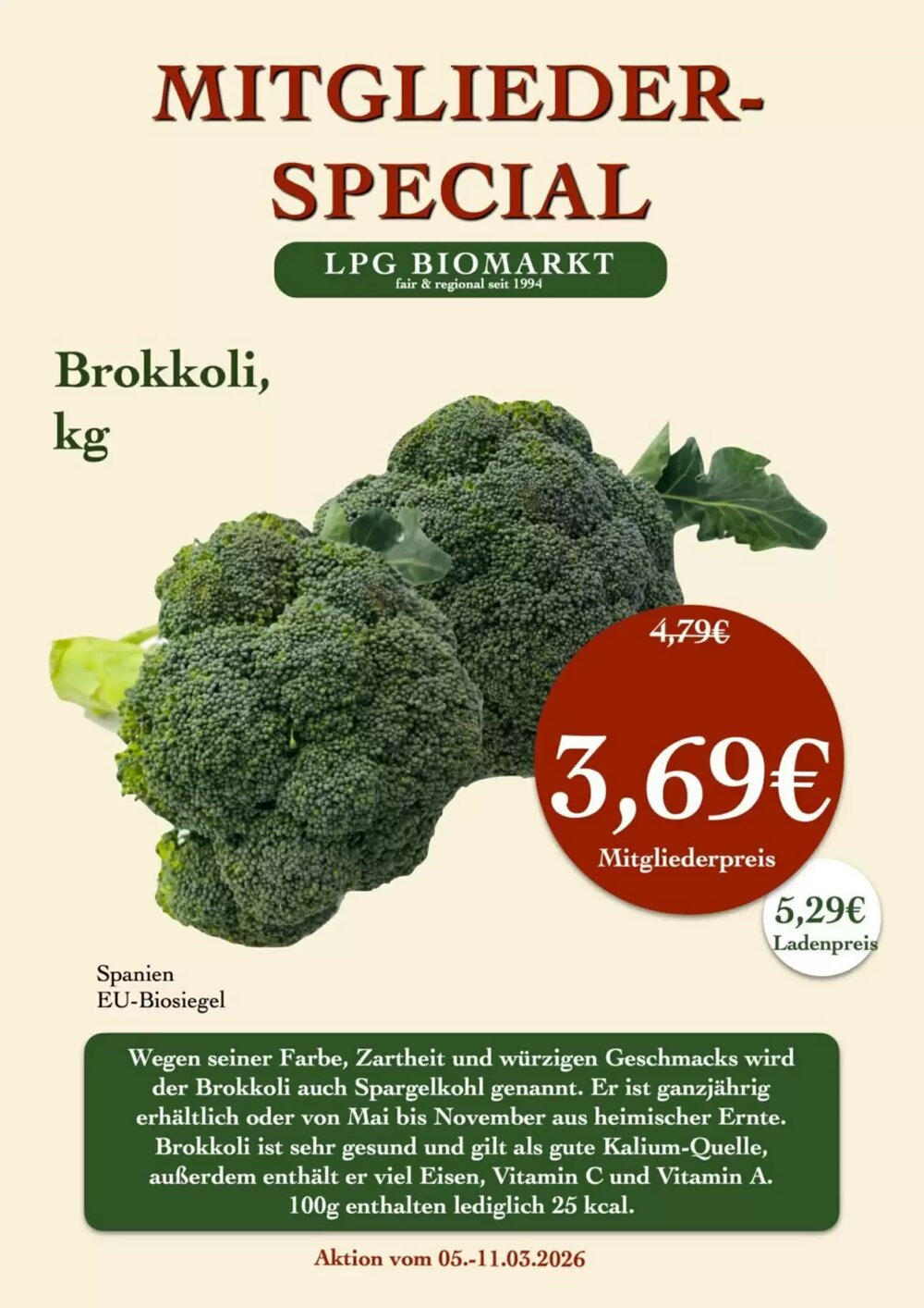 LPG Biomarkt Prospekt (ab 05.03.2026) zum Blättern - Seite 12