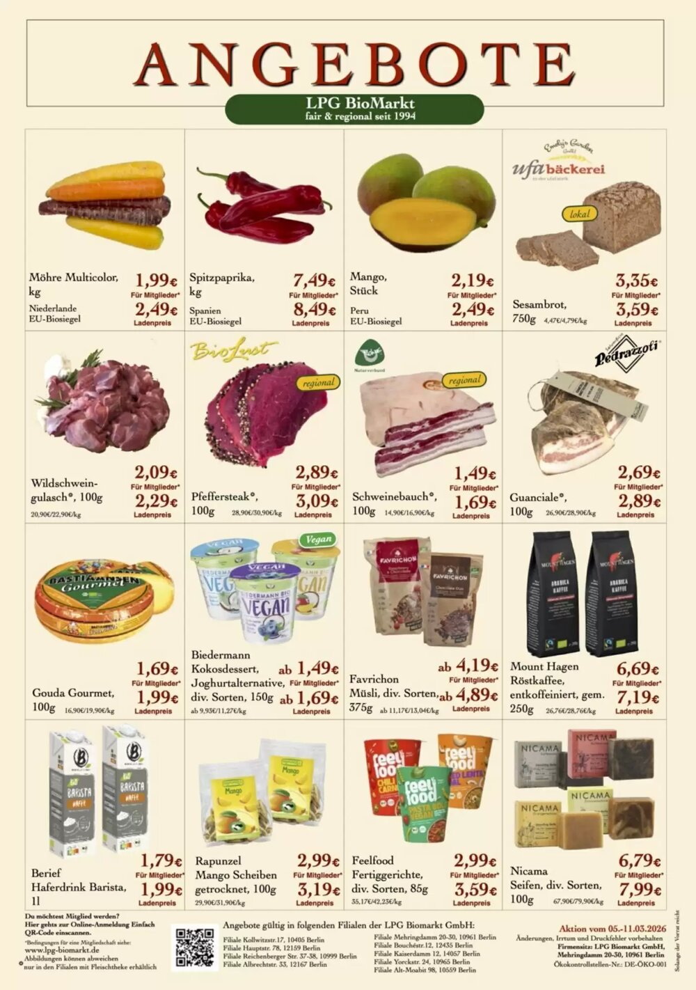 LPG Biomarkt Prospekt (ab 05.03.2026) zum Blättern - Seite 2