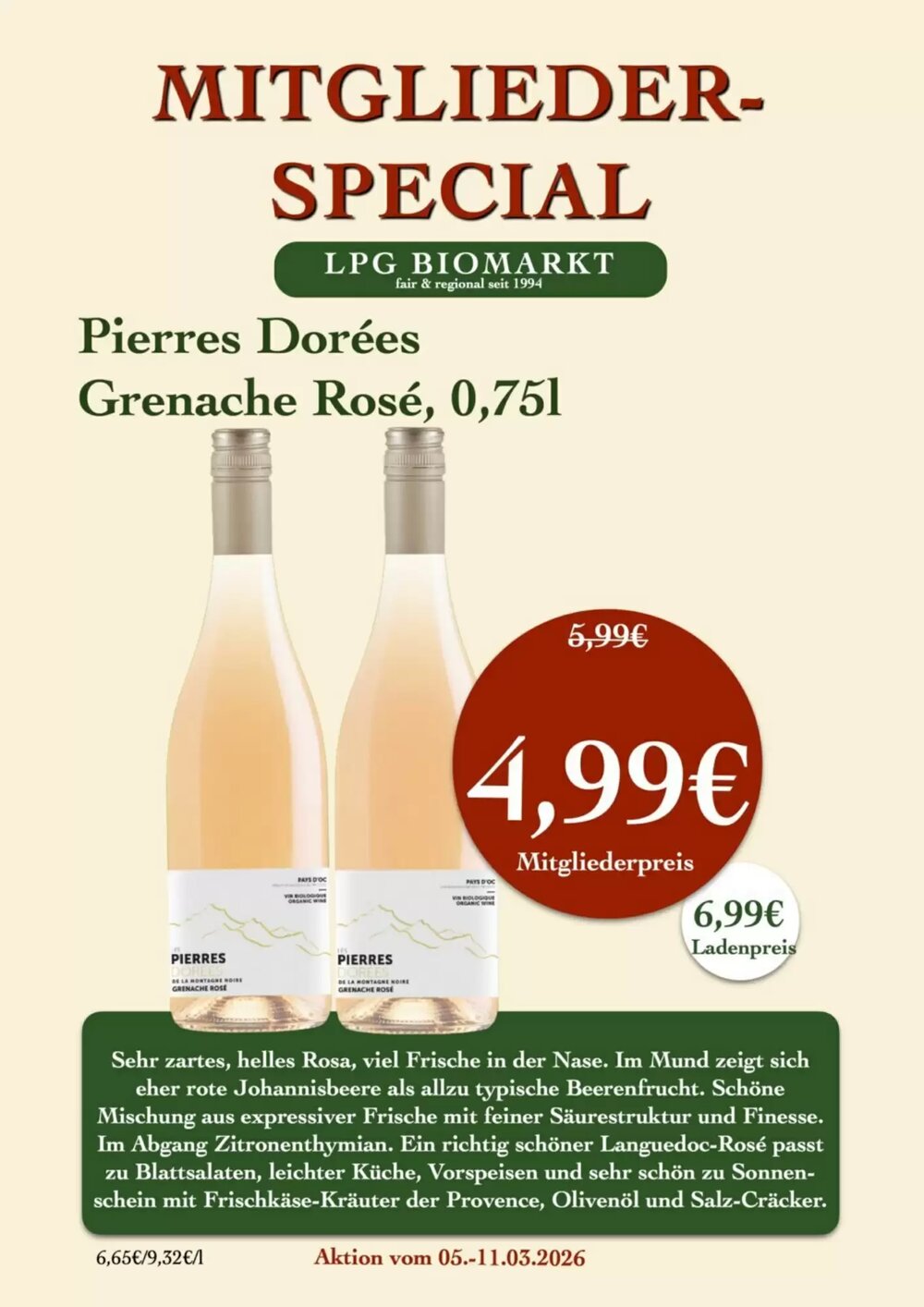 LPG Biomarkt Prospekt (ab 05.03.2026) zum Blättern - Seite 7