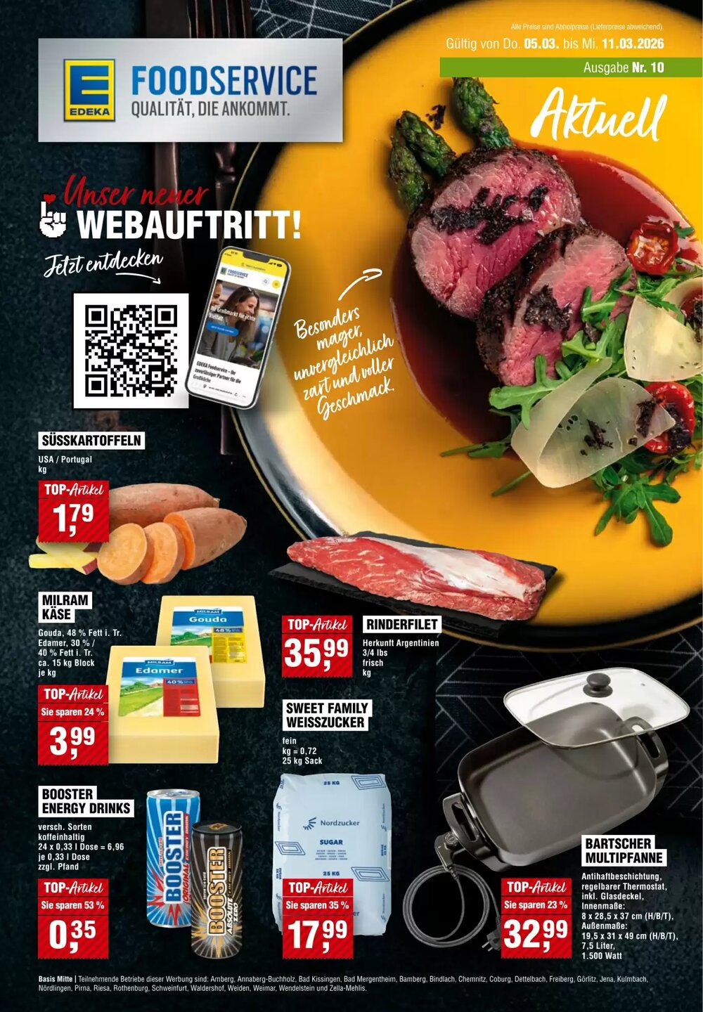 EDEKA Foodservice Prospekt (ab 05.03.2026) zum Blättern - Seite 1