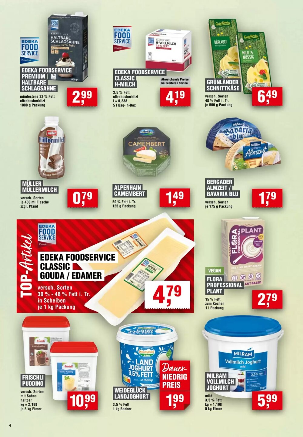 EDEKA Foodservice Prospekt (ab 05.03.2026) zum Blättern - Seite 4
