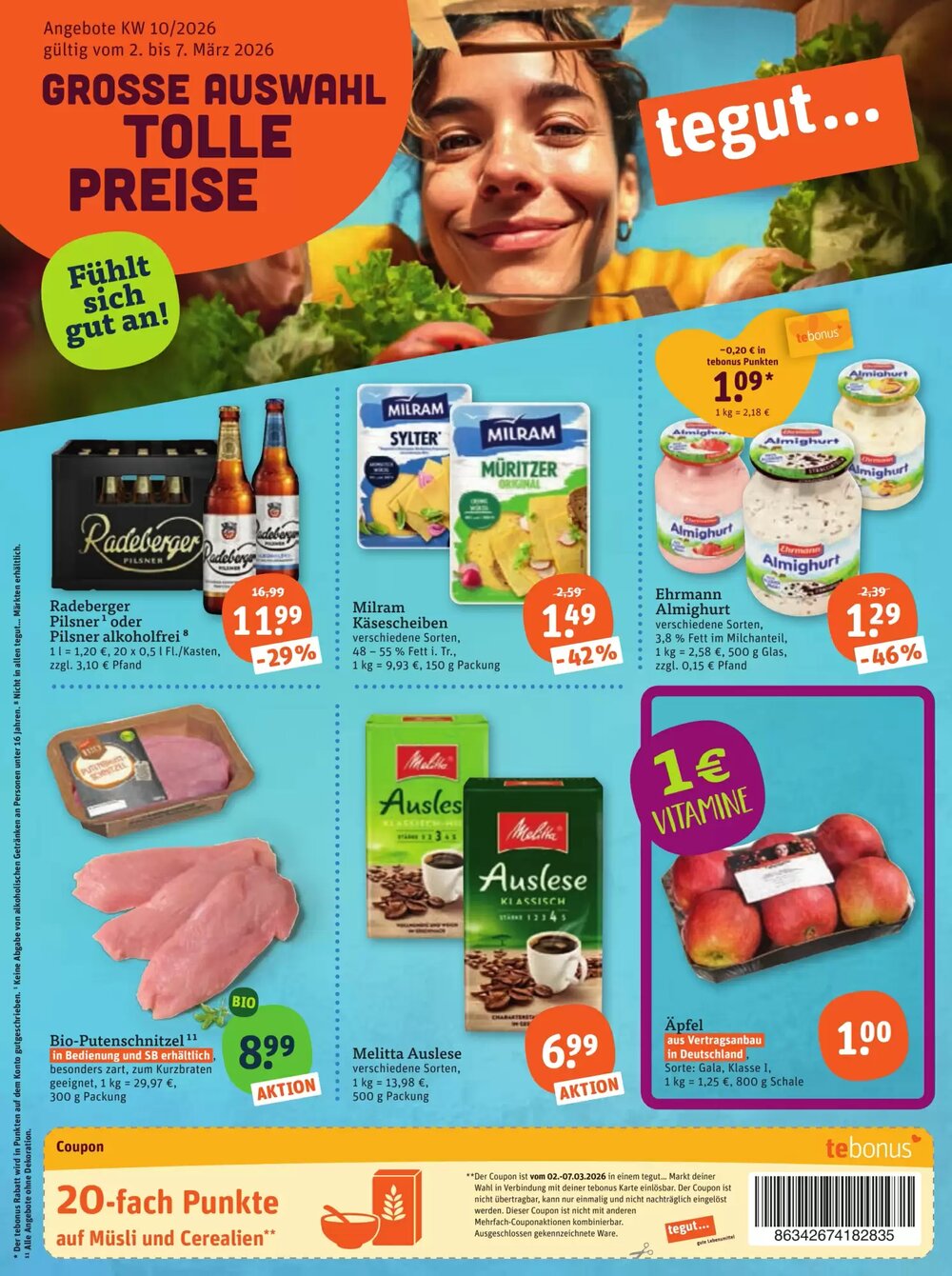 tegut Prospekt (ab 06.03.2026) zum Blättern - Seite 3