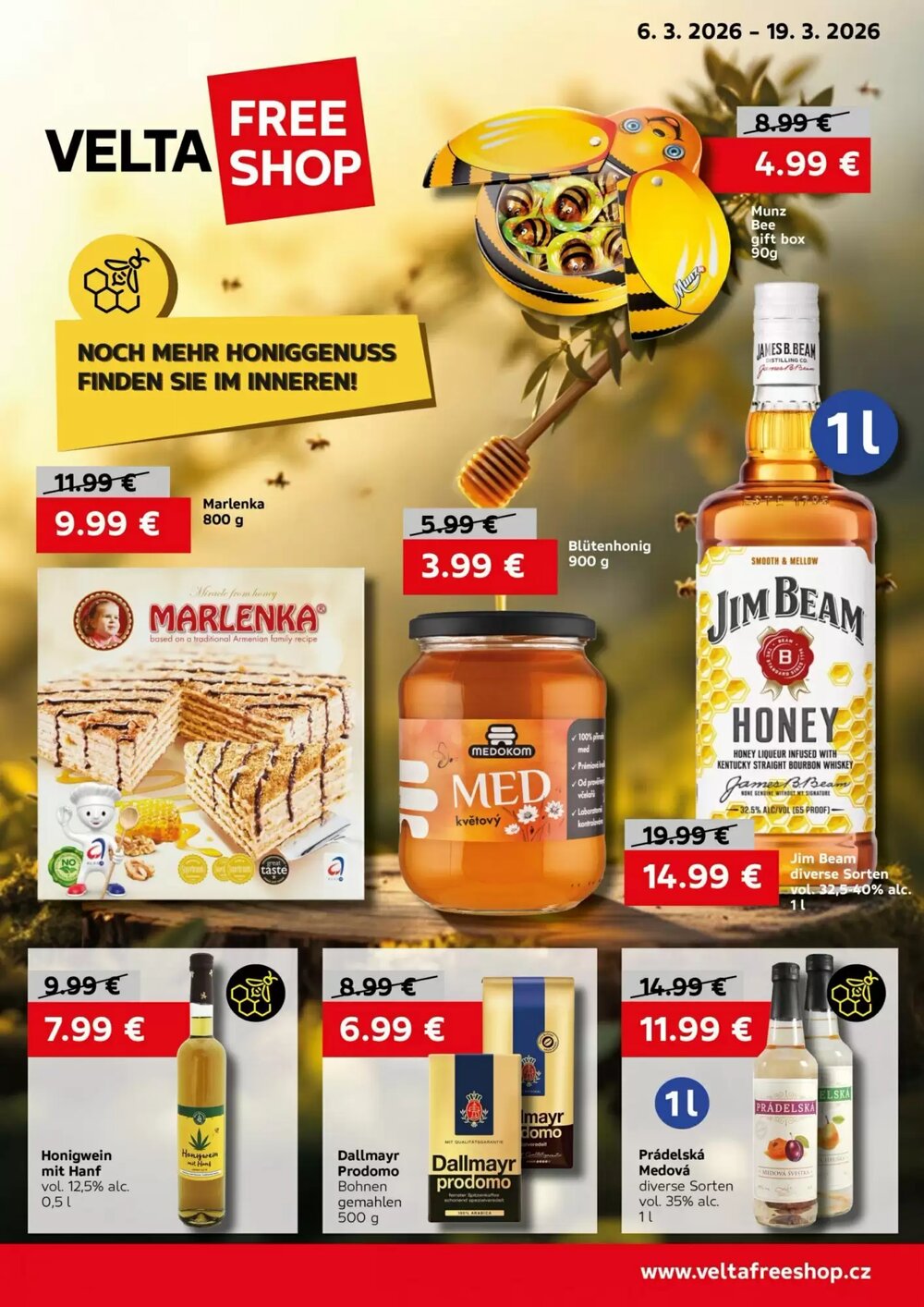VELTA Free Shop Prospekt (ab 06.03.2026) zum Blättern - Seite 1