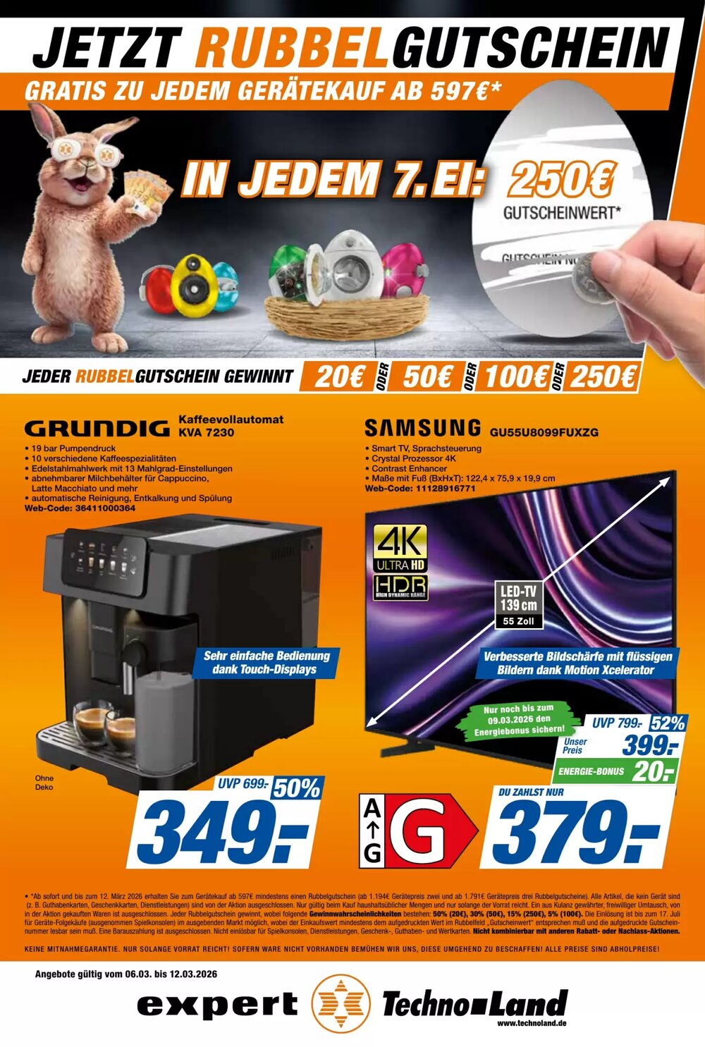 expert Techno Land Prospekt (ab 06.03.2026) zum Blättern - Seite 1