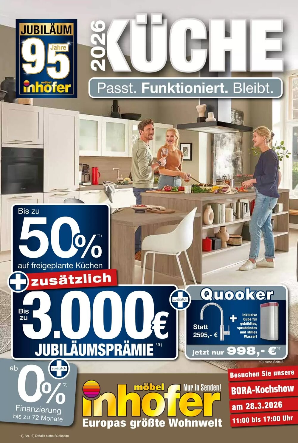 Möbel Inhofer Prospekt (ab 06.03.2026) zum Blättern - Seite 1