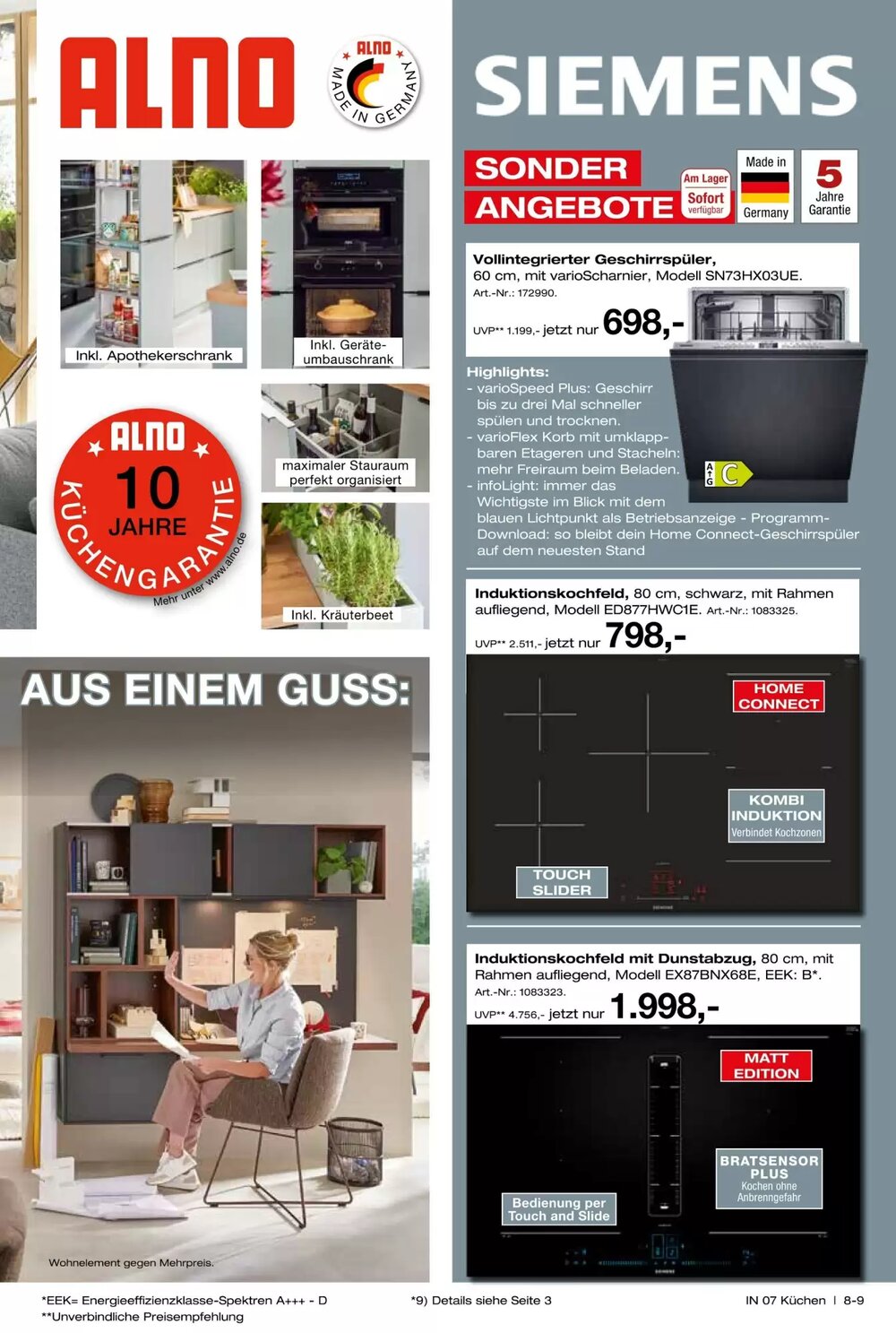 Möbel Inhofer Prospekt (ab 06.03.2026) zum Blättern - Seite 9