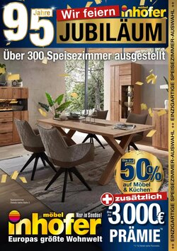 Möbel Inhofer Prospekt (ab 06.03.2026) zum Blättern